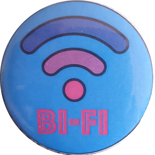 Bi Fi Badge, courtesy Graham Willett collection